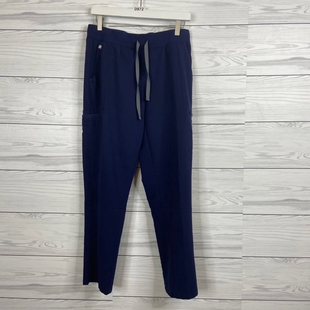Figs Scrub Bottoms Navy Blue M